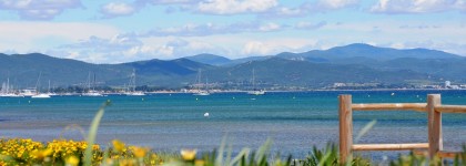 La rade d'Hyères vue de la résidence Altitude Zéro