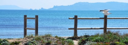 Studio pied dans l'eau résidence Altitude Zéro plage à Hyères Var